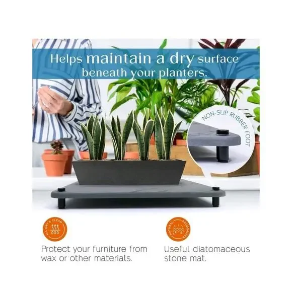 Stone Drying Mat for Kitchen Counter - Drying Stone for Kitchen Counter - Stone - Picture 7 of 10